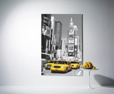 Mini Mural Yellow Cab